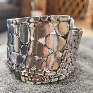 John Hardy Sterling Silver Kali Pebble Cuff